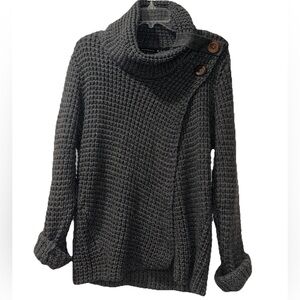 Staccato Chunky Knit Dark Gray Sweater Women’s Medium
